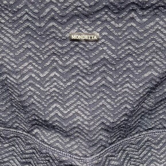 Mondetta Performance + Luxury Blue Silver Herringbone Leggings Size Small - Picture 6 of 11